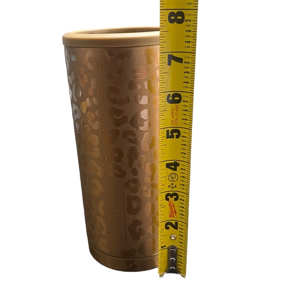 Brumate Hopsulator Slim Insulated Can Cooler in Gold Leopard - Picture 6 of 8